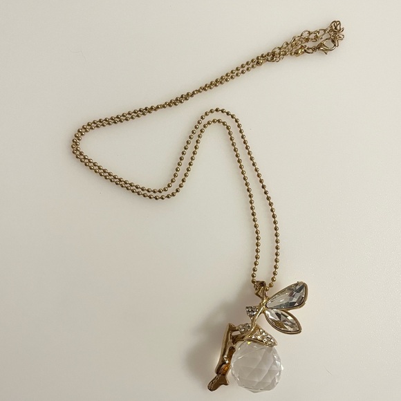 Beautiful Fairy Angle Wing Dancer Suncatcher Charm Pendant Necklace - Picture 12 of 16